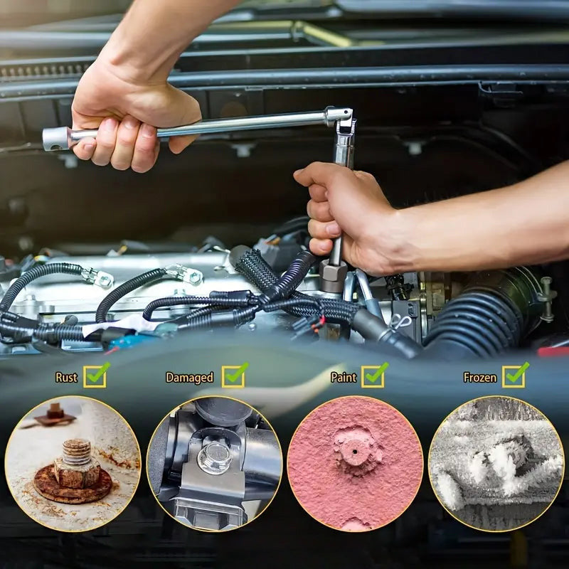 📢📢50% OFF !! ⏰Damaged Screw and Bolt Extractor Set