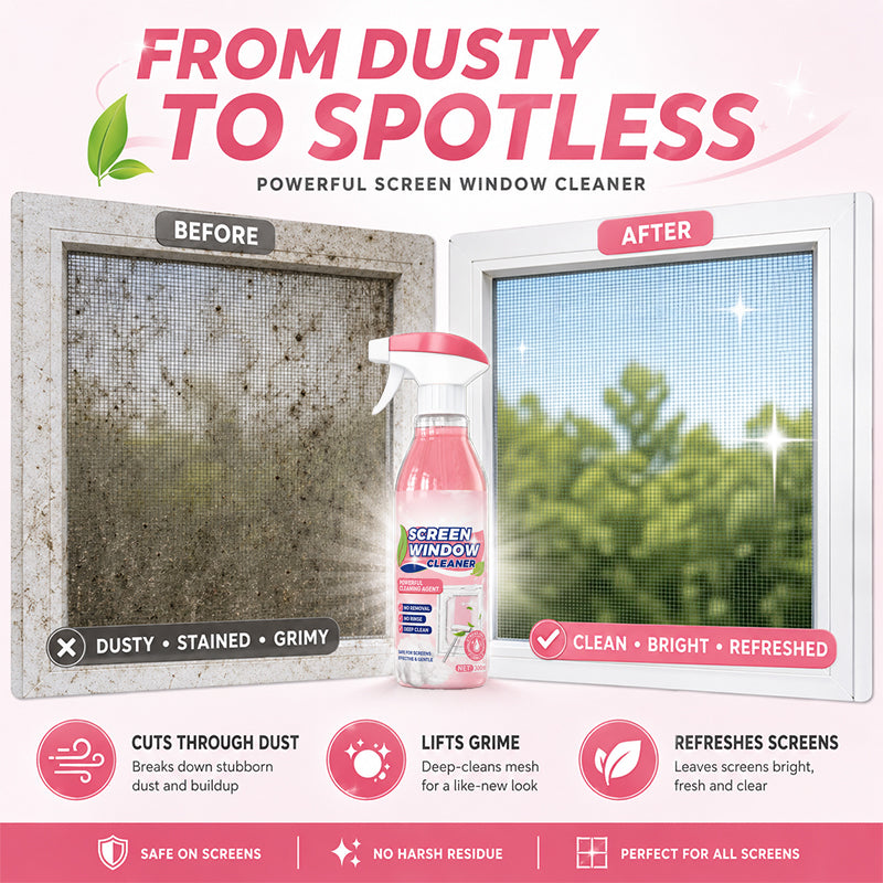🔥Buy One Get One Free for a Limited Time🔥 Multi-functional Spray Glass Cleaner