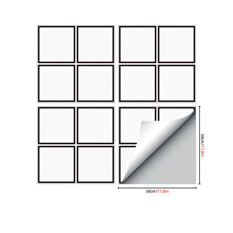 Waterproof & Non-Slip Floor Tile Stickers for Kitchen & Bathroom
