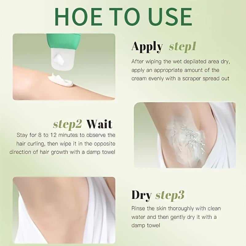 🥥 2026 Sale — Over 40,000 Sold!🔥Gentle Coconut Oil Hair Removal Cream