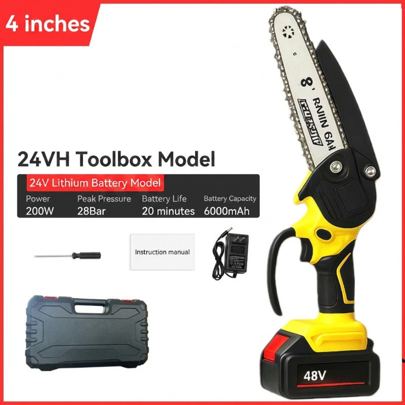 Ergonomic Mini Electric Saw with Safety Lock