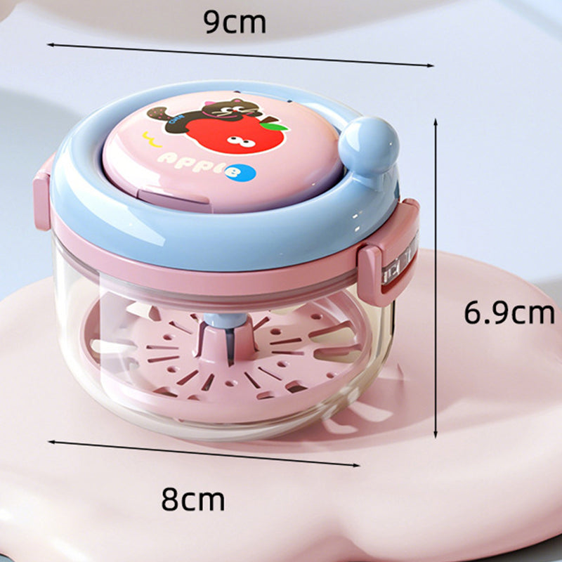 Multifunctional Manual Centrifugal Retainer Cleaner Box 🦷 Spin It Clean – Effortless, Chemical-Free Cleaning for Aligners & Dentures ✨