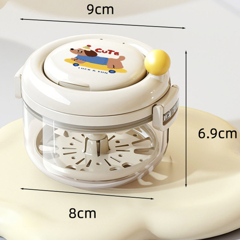 Multifunctional Manual Centrifugal Retainer Cleaner Box 🦷 Spin It Clean – Effortless, Chemical-Free Cleaning for Aligners & Dentures ✨
