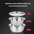 3-Piece Fine Mesh Strainer Set – Rustproof & Food-Grade Design