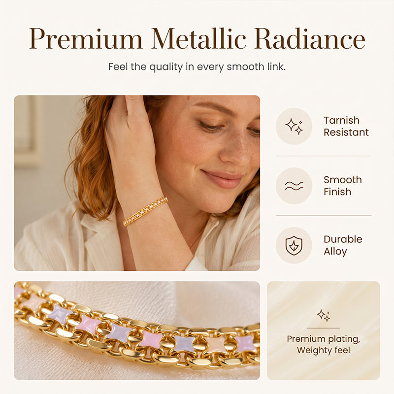 🌸 50% OFF NOW! 🌸Women's Spliced Gold Chain Bracelet