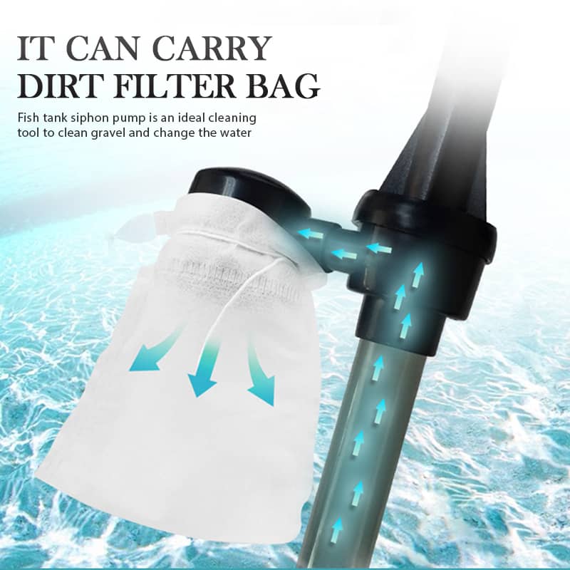 🐠 Get 50% off now! Electric aquarium gravel cleaner—battery-operated, adjustable length, and easy to use—suitable for all aquariums 🧹🐟