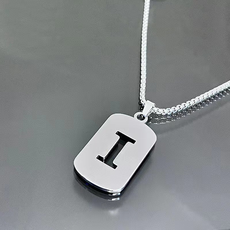 🎉 2026 Sale — Over 32,000 Sold!✨Minimal Initial Necklace – Polished Finish, Unisex Style, Gift Ready 💝