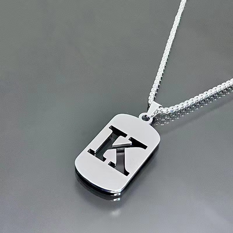 🎉 2026 Sale — Over 32,000 Sold!✨Minimal Initial Necklace – Polished Finish, Unisex Style, Gift Ready 💝