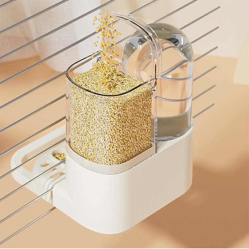 2-in-1 Automatic Bird Feeder & Waterer for Cage 🐦 Fill It Once, Feed for Days – A Smarter Way to Keep Your Feathered Friends Happy ✨
