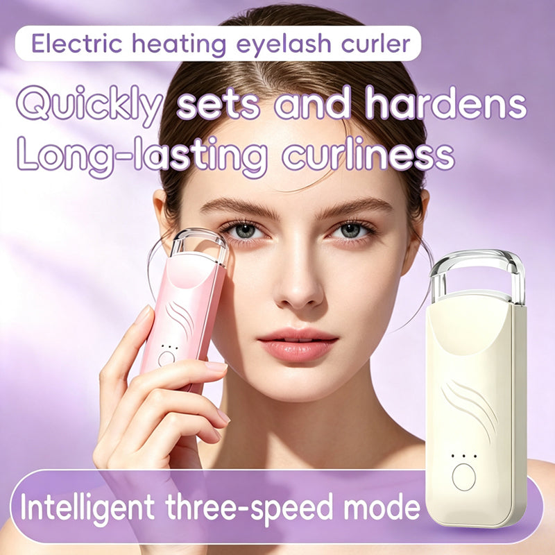 👁️ 50% OFF NOW! 🔥 Electric Rechargeable Heated Eyelash Curler – 3-Speed Heat Modes, 12H Curl Retention, AI Smart Chip & USB Portable ✨