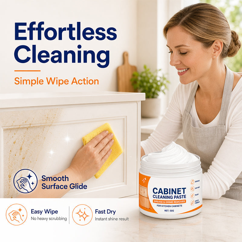 🔥Buy one get one free for the first 50 customers!🔥Wooden cabinet cleaning paste (with sponge), for furniture refinishing.