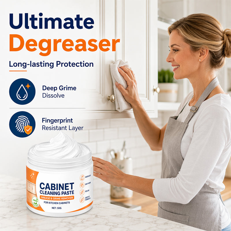 🔥Buy one get one free for the first 50 customers!🔥Wooden cabinet cleaning paste (with sponge), for furniture refinishing.