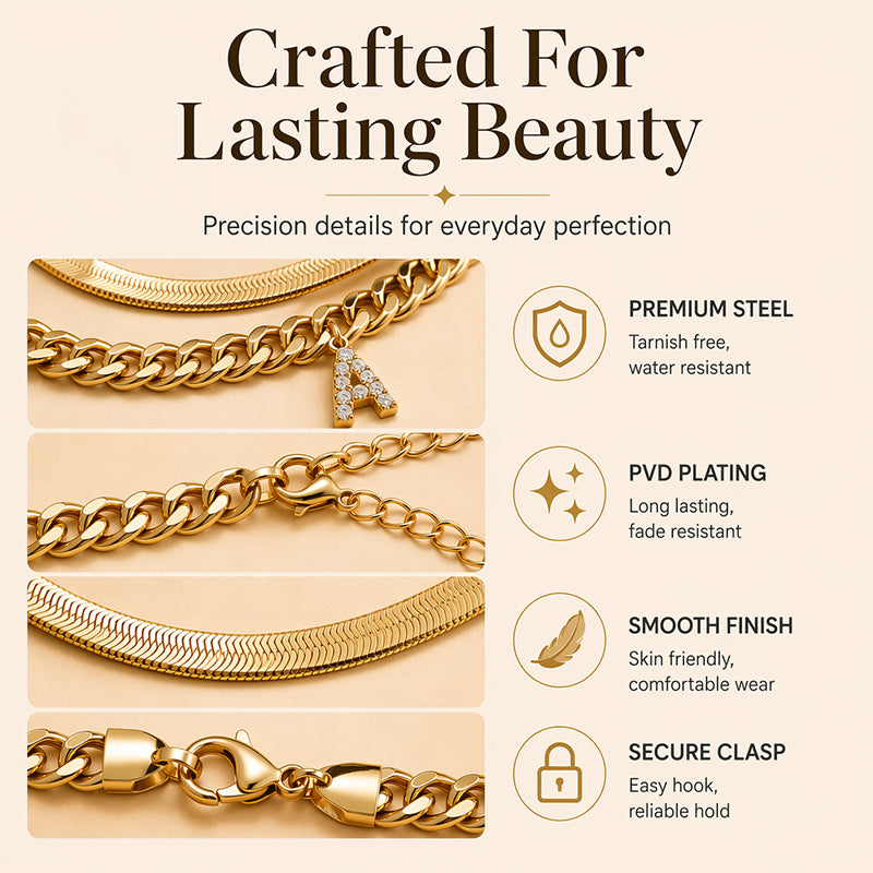 🎉 2026 Sale — Over 27,600 Sold! ✨ Dainty Gold Initial Anklet – Personalized Summer Sparkle 🦶