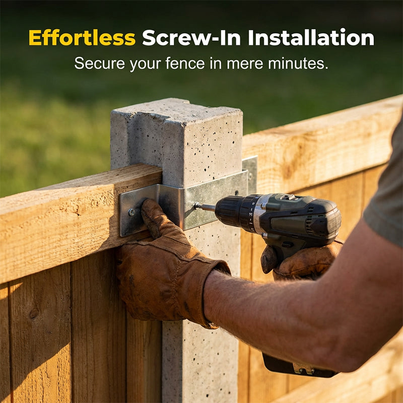 📢📢50% OFF !! ⏰Heavy-Duty Z-Brackets for Wood Fencing
