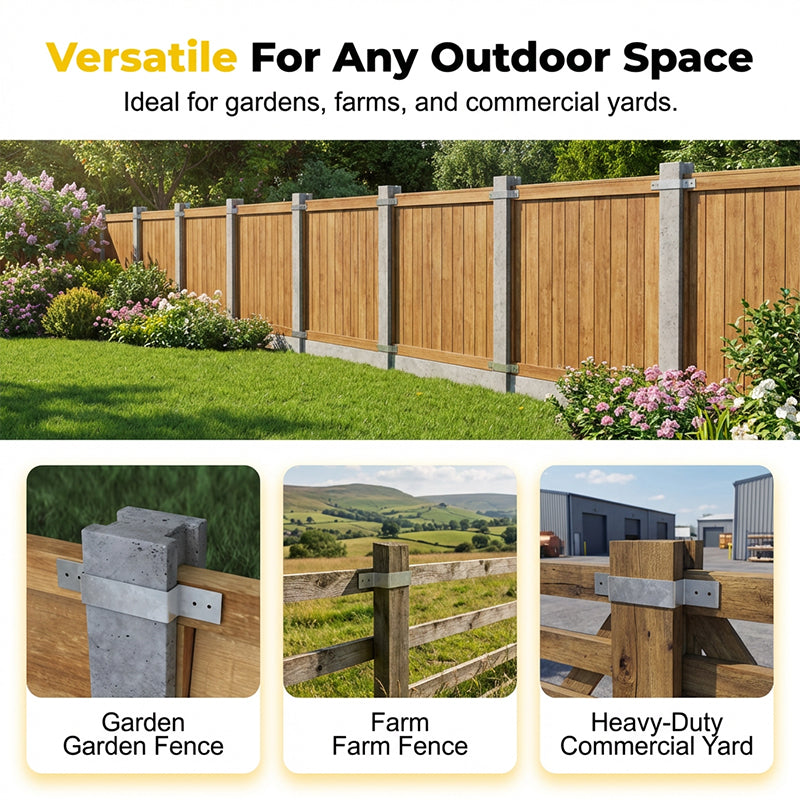 📢📢50% OFF !! ⏰Heavy-Duty Z-Brackets for Wood Fencing