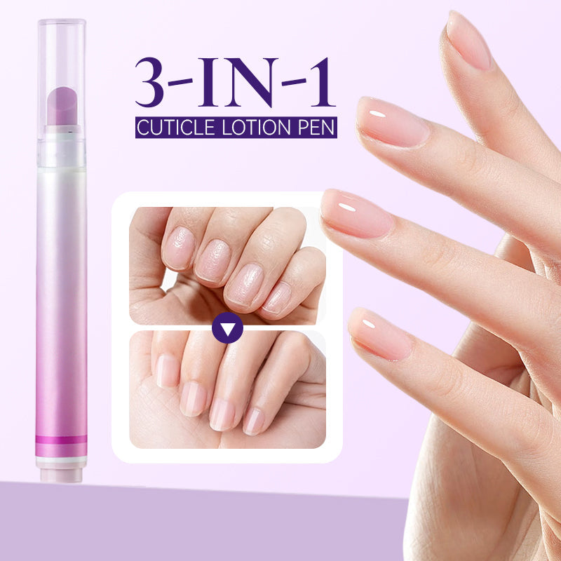 📢📢50% OFF !! ⏰3-in-1 Cuticle Lotion Pen for Nail Care