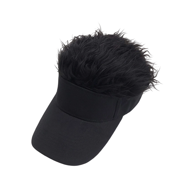 📢📢50% OFF !! ⏰Creative Wig Sun Visor Hat