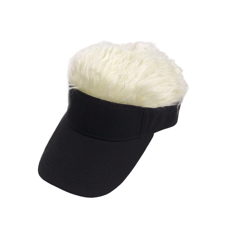 📢📢50% OFF !! ⏰Creative Wig Sun Visor Hat