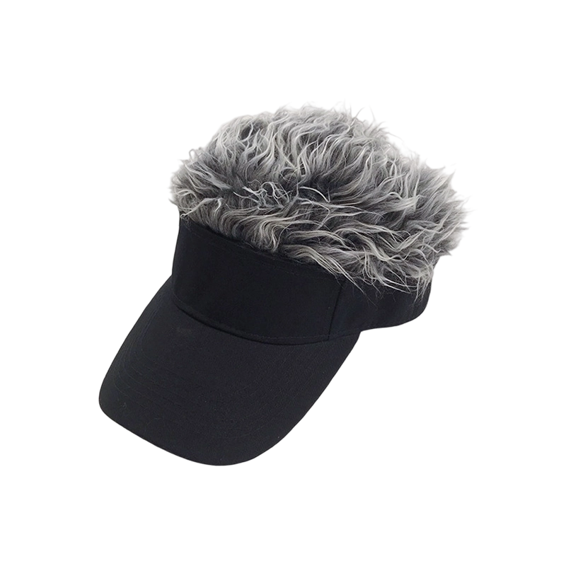 📢📢50% OFF !! ⏰Creative Wig Sun Visor Hat