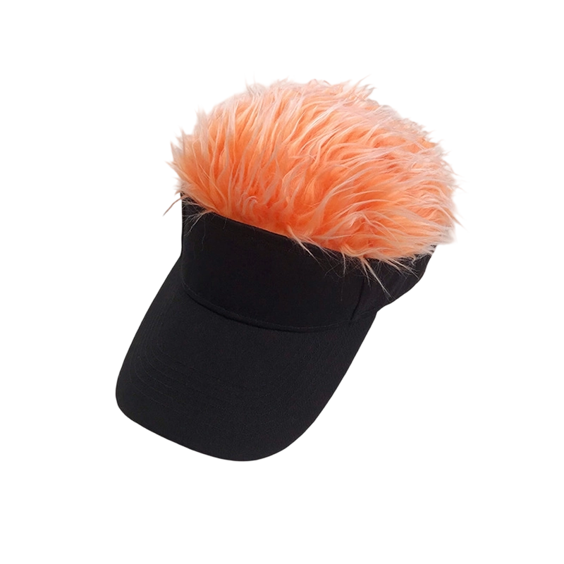 📢📢50% OFF !! ⏰Creative Wig Sun Visor Hat