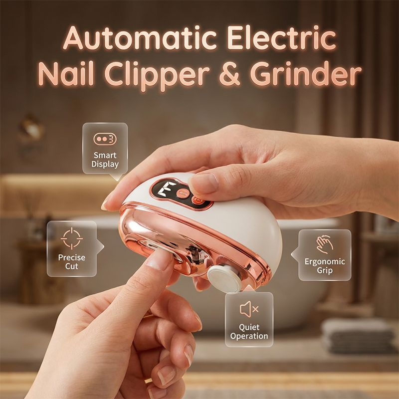 📢📢50% OFF !!🎁Automatic Electric Nail Clipper & Grinder