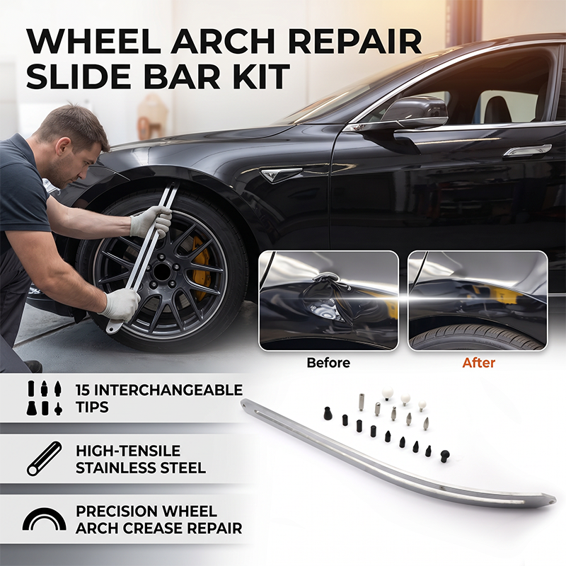 📢📢50% OFF !! ⏰Car Body Crease Wheel Arch Restoration Slide Bar Kit