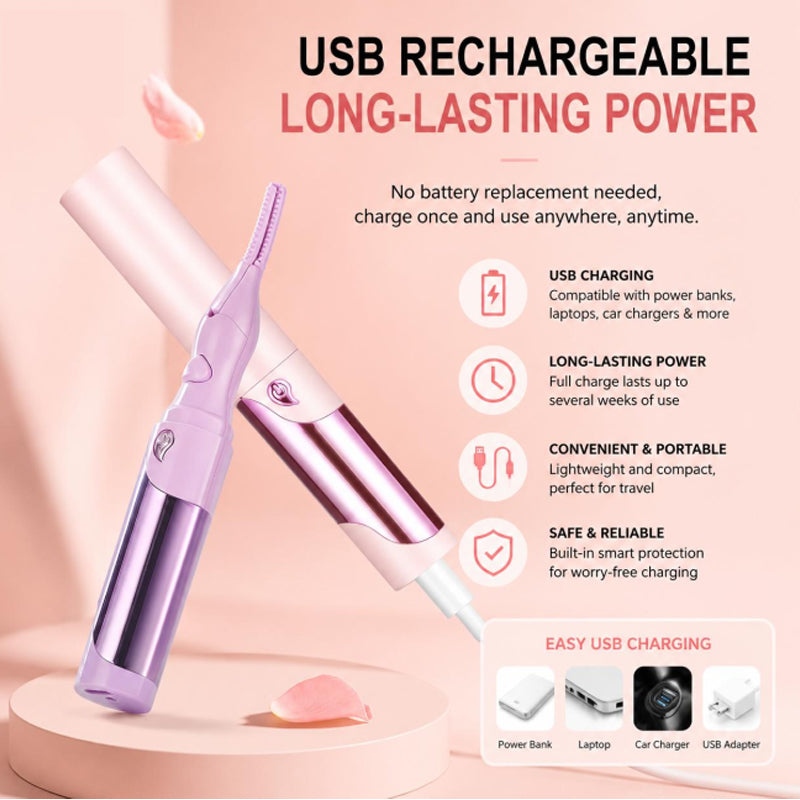 📢📢50% OFF !! ⏰Instant Lift Heated Eyelash Curler