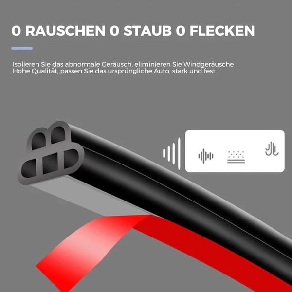 (🎁2026-Christmas Hot Sale🎁)Soundproof weatherstrip for cars