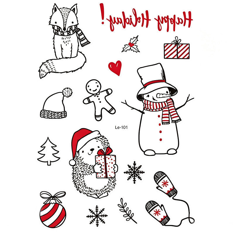 📢Buy 1 Get 1 Free！🔥Luminous Halloween Temporary Tattoos for Kids Cartoon Waterproof Glowing Stickers