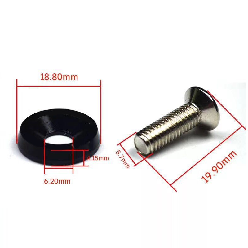 10 Pcs Automotive Universal Screw Spacers