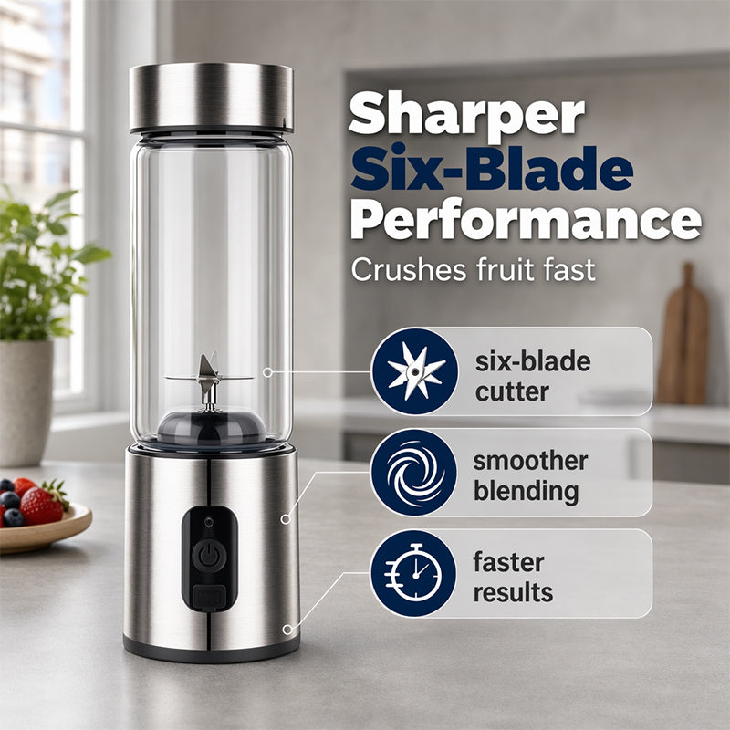 📢📢50% OFF !! ⏰Ortable Electric Juicer Cup