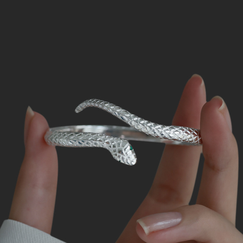 Vintage Snake Bangle Bracelet