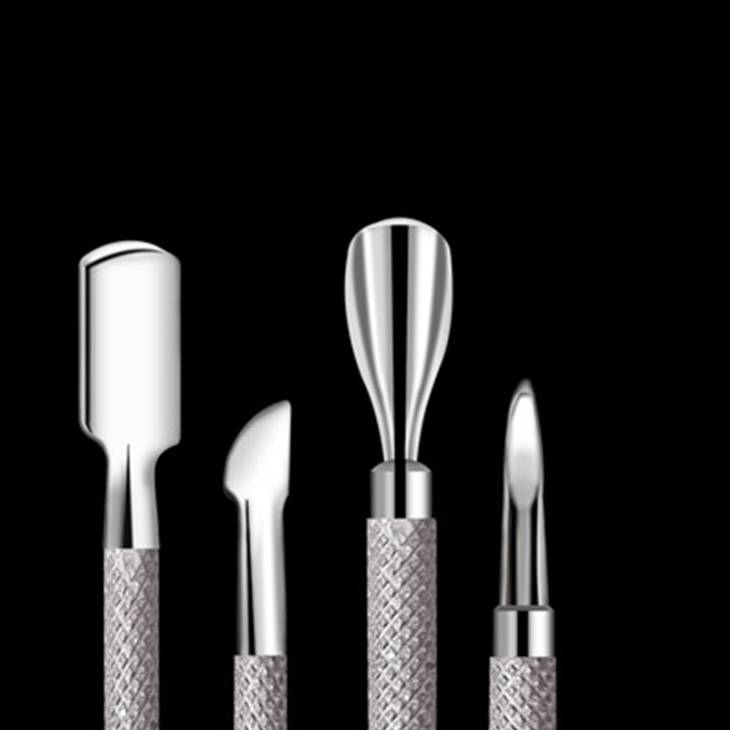 📢📢40% OFF !! ⏰3-Piece Stainless Steel Cuticle Care Tool Set