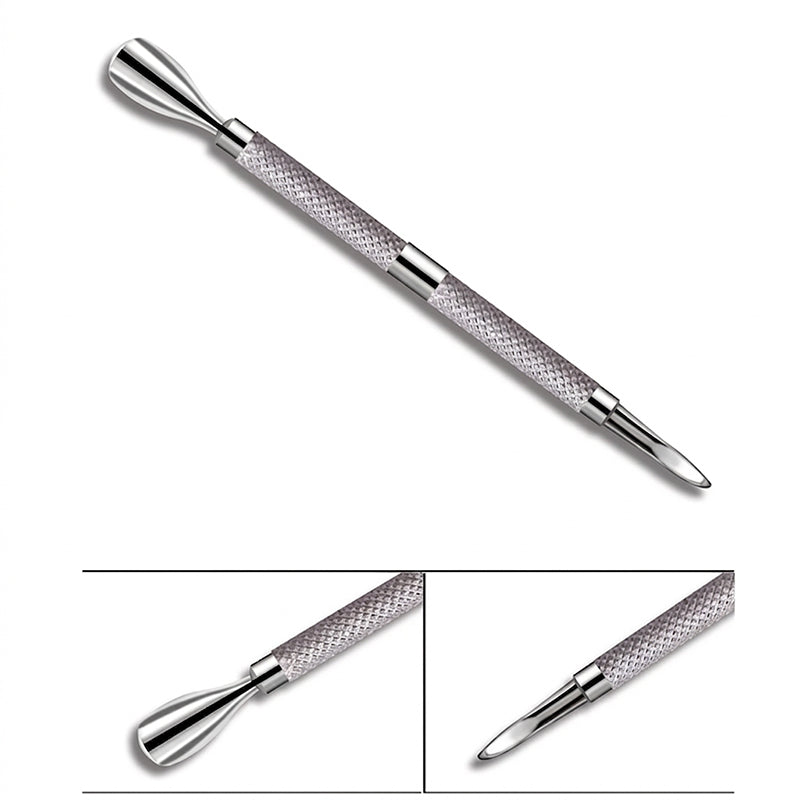 📢📢40% OFF !! ⏰3-Piece Stainless Steel Cuticle Care Tool Set
