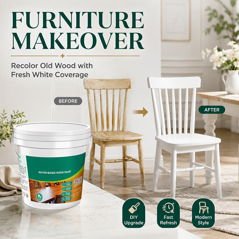 Fast-Drying Water-Based Wood Paint