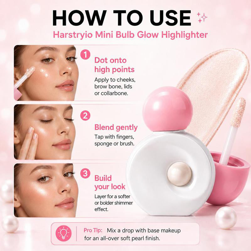 📢50% OFF!✨Liquid Highlighter with Dual-Sided Brush