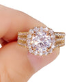 Women's Cubic Zirconia Halo Ring