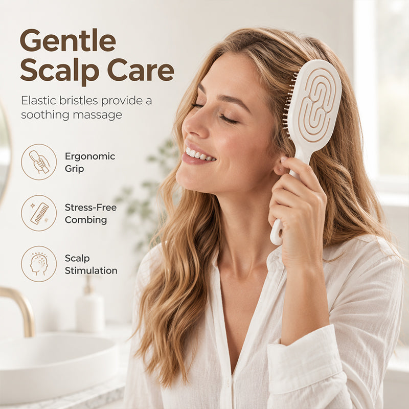 📢📢Buy 2 Get 1 Free !! ✨Women's Detachable Self Cleaning Vented Hairbrush