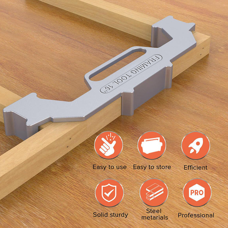 📐 2026 Sale — Over 66,700 Sold! 🔧 Aluminum Alloy Framing Stud Layout Tool