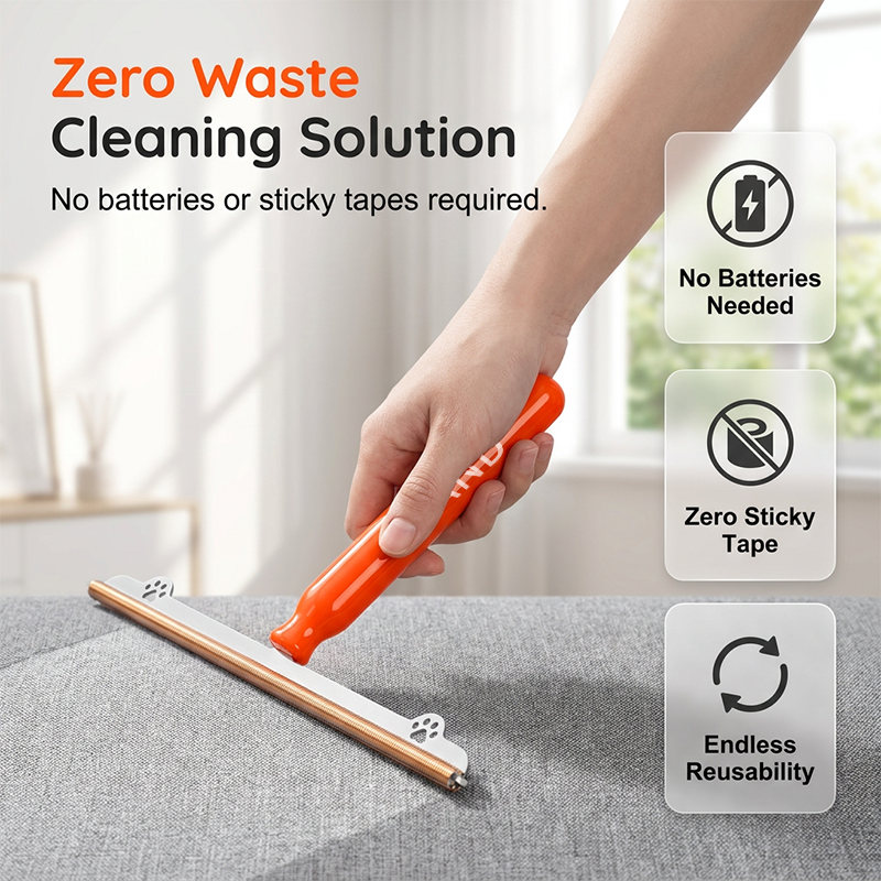 ⏳First 50 customers enjoy a 50% discount ⏰Long-handled pet hair carpet cleaner