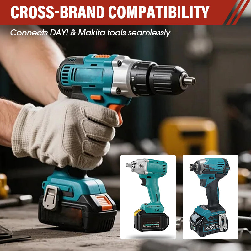 🏭Factory Direct 50% Off！🔋 Professional tools boost efficiency by 80%！🛠️Battery Adapter for DAYI & Makita