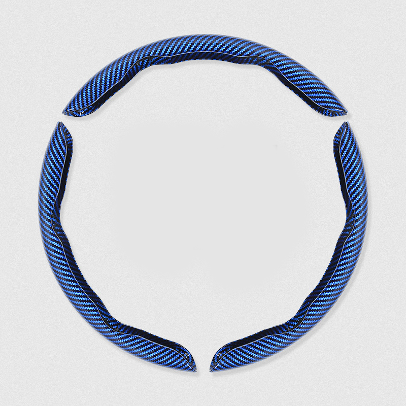 Segmented Carbon Fiber Steering Wheel Cover