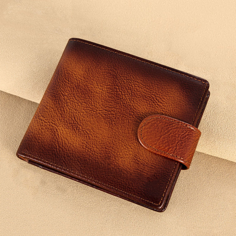 Men's Vintage RFID Blocking Wallet
