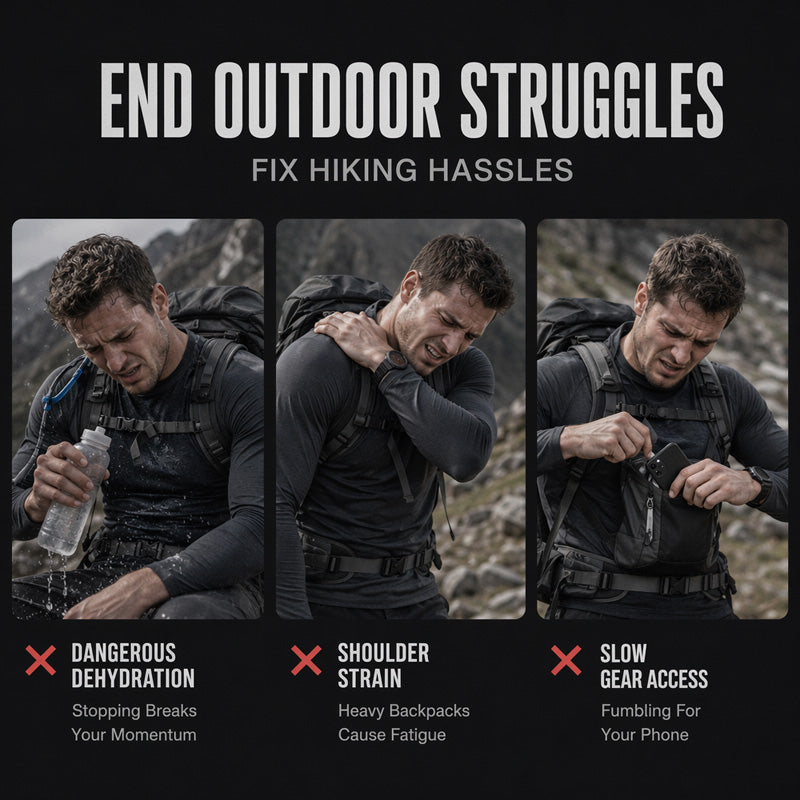 ⚡ Hot Savings 🔥Chest Bag Hydration Ready Cycling Vest Pack for Men