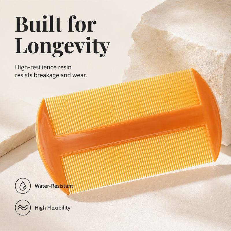 Double-Sided Fine Tooth Lice Comb