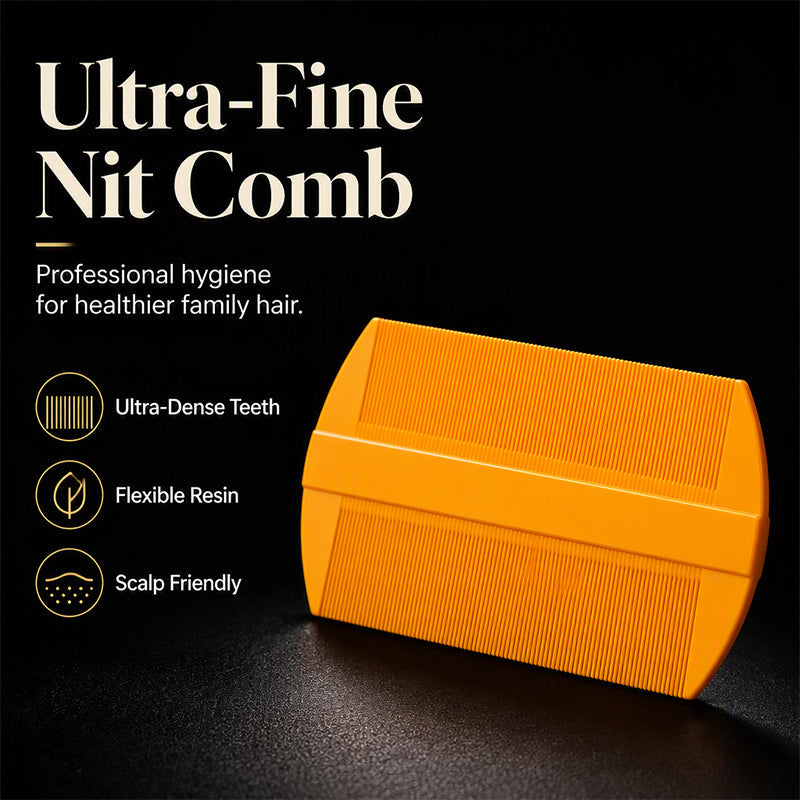 Double-Sided Fine Tooth Lice Comb