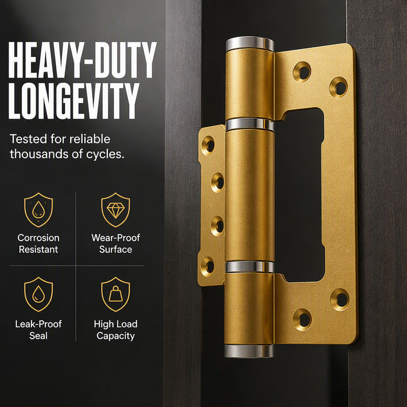 Hydraulic Interlocking Door Hinges