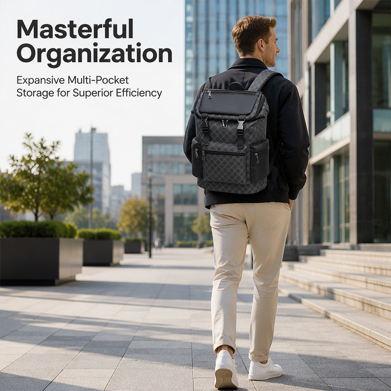 🎉 LIMITED TIME 50% OFF! 🎒 Men's Large Capacity Casual Backpack – Smart Organization, Comfortable Padding & Durable Urban Style ✨