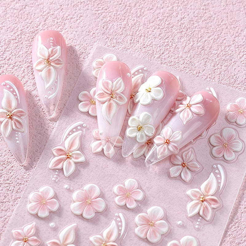 🔥Buy 1 Get 1 Free💅5D Floral Nail Stickers