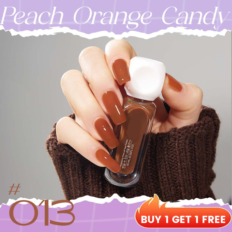 📢Buy 1 Get 1 Free！💅Peelable Water-Based Nail Polish